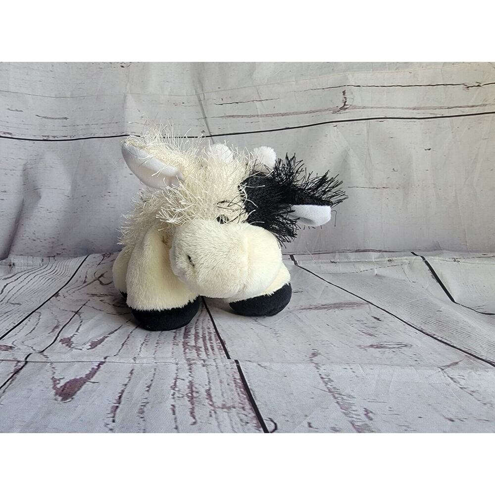 Ganz Cow HM003 Plush Stuffed Animal Toy 7inch No Code Shaggy Hair